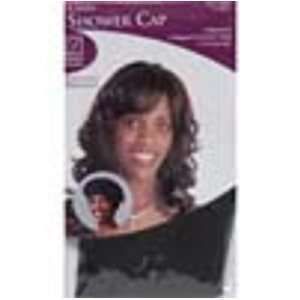  Donna Collection XL Shower Cap Black #11028 Beauty