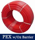 PEX Pipe / Tubing with (O2) Oxygen Barrier for Radiant Heating 