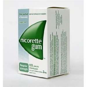  Nicorette Nicotine Gum 2mg Classic Original 3 Boxes 315 