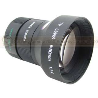 Mount 50mm Lens for CCTV Box Camera  