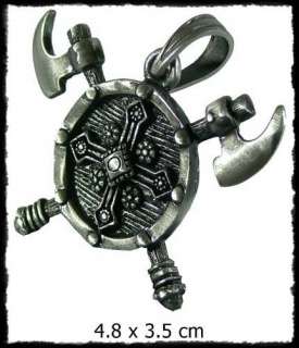N173 Viking Warrior Fighter Talisman Pendant Necklace  