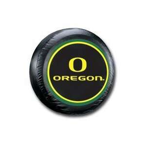    Oregon Ducks UO NCAA Black Spare Tire Cover