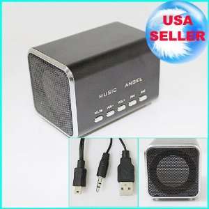    3.5mm USB Audio Sound Box Speaker GB V204BK 