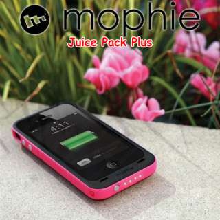 GENUINE Mophie Juice Pack Plus Battery Case for Apple iPhone 4 S 4S 