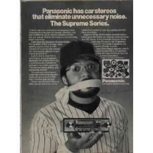 REGGIE JACKSON   Panasonic has car stereos that eliminate unnecessary 