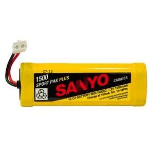   Volt 1500 mAh Sanyo NiCd Battery Pack   Tamiya Plug 