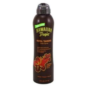 Hawaiian Tropic Royal Tanning Continous Spray Oil 6 oz. Triple Rich (3 