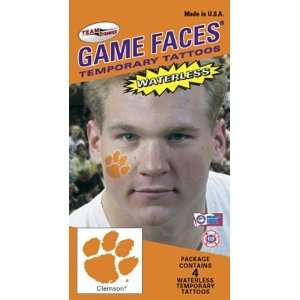   Game Faces Waterless Temporary Paw Tattoos