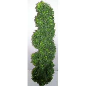  3 INDOOR/OUTDOOR Tea Leaf Spiral Topiary