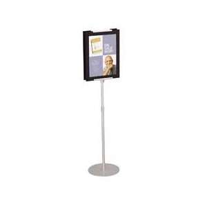  as 1 EA   Adjustable Sign Stand features a lightweight telescoping 
