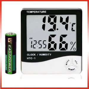   Digital Indoor/outdoor Thermometer Hygrometer with Clock/ humidity
