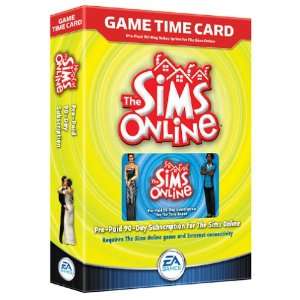The Sims Online Game Time Card
