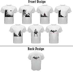 Batman Arkham City PS3 & XBOX 360 Games Shirt Assorted 7 Cool Design 
