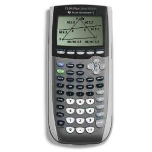  New TI84+ Silver Viewscreen Calc   TI84PLUSSLVRVSC 