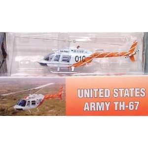    67 US Army Training Bell Jet Ranger Helicopter Diecast Toys & Games