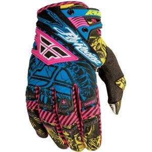  Fly Racing Youth Evolution Glove   6/Retro Automotive