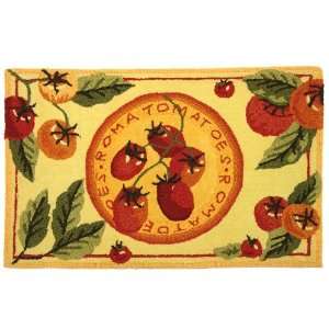   Accents Roma Tomatoes Indoor Rug, 22 Inch by 34 Inch