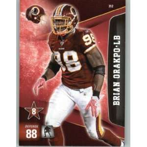   Washington Redskins   NFL Trading Card in Protective Case Sports