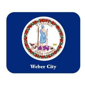  US State Flag   Weber City, Virginia (VA) Mouse Pad 