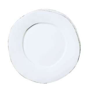  Vietri Lastra White Dinner Plate 12 in (Set of 4)