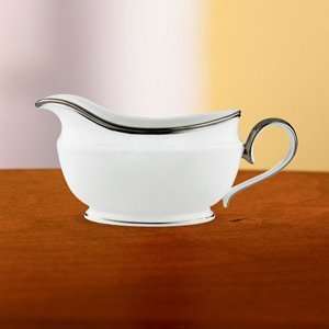  Solitaire White Sauce Boat Body by Lenox China Kitchen 