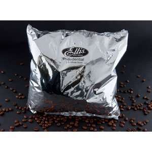 Ellis Coffee Presidential Whole Bean Regular 32 oz. Bag 10/CS