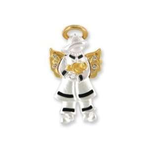  Fire Fighter Angel Wings & Wishes Tac Pin Gift Boxed