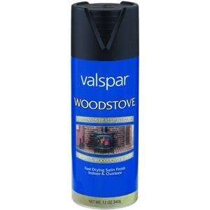   465 68005 12 Oz Black Wood Stove Spray Paint (Qty 6)