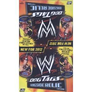  WWE Wrestling Dog Tags Ringside Relic Edition Box